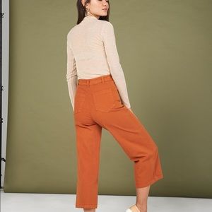 Whimsy and Row Flora Pant in Rust, sz 24